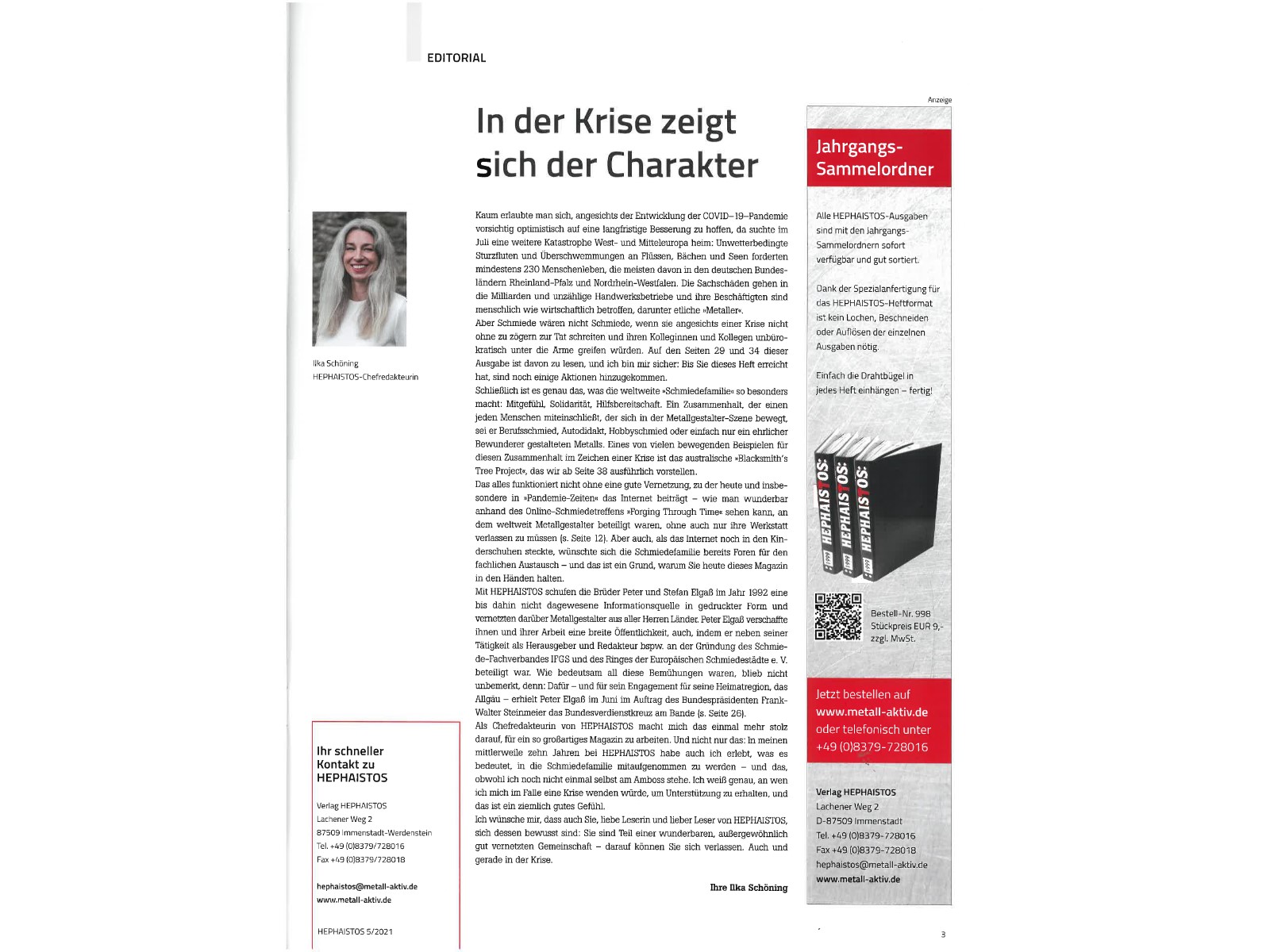 Zeitschrift HEPHAISTOS 2021, 05-3