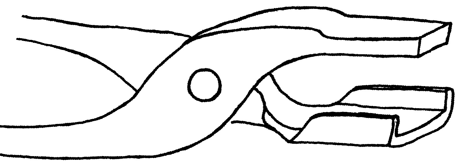 Schossmaulzange 700 mm-1 Schossmaulzange 700 mm-1