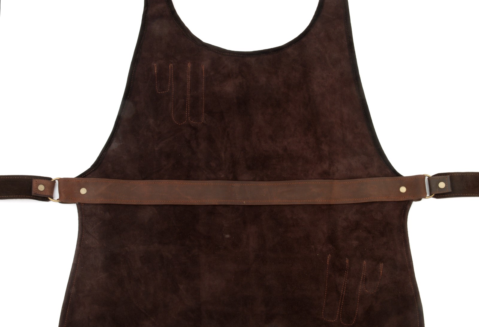 (BLOB)Angele blacksmith's apron CL large - brown-4