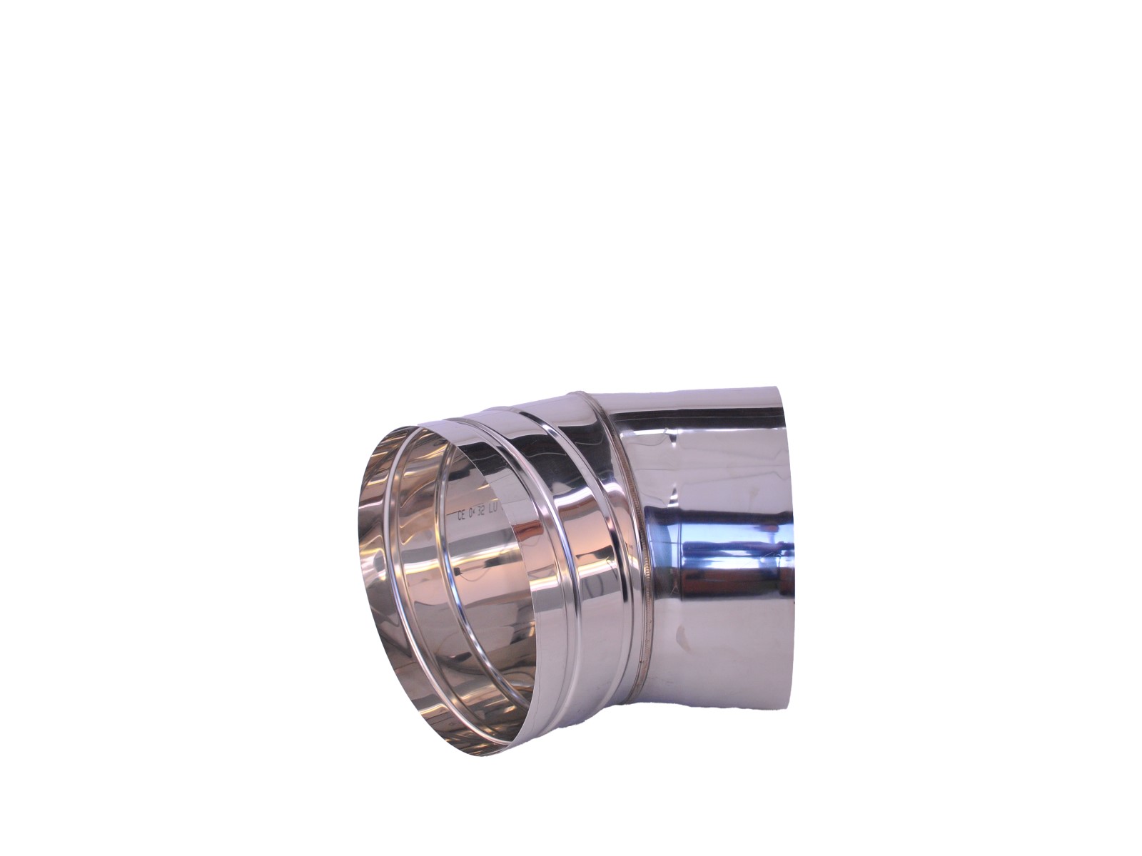 Rohrbogen Edelstahl Ø180 mm, 90°-2 Rohrbogen Edelstahl Ø180 mm, 90°-2