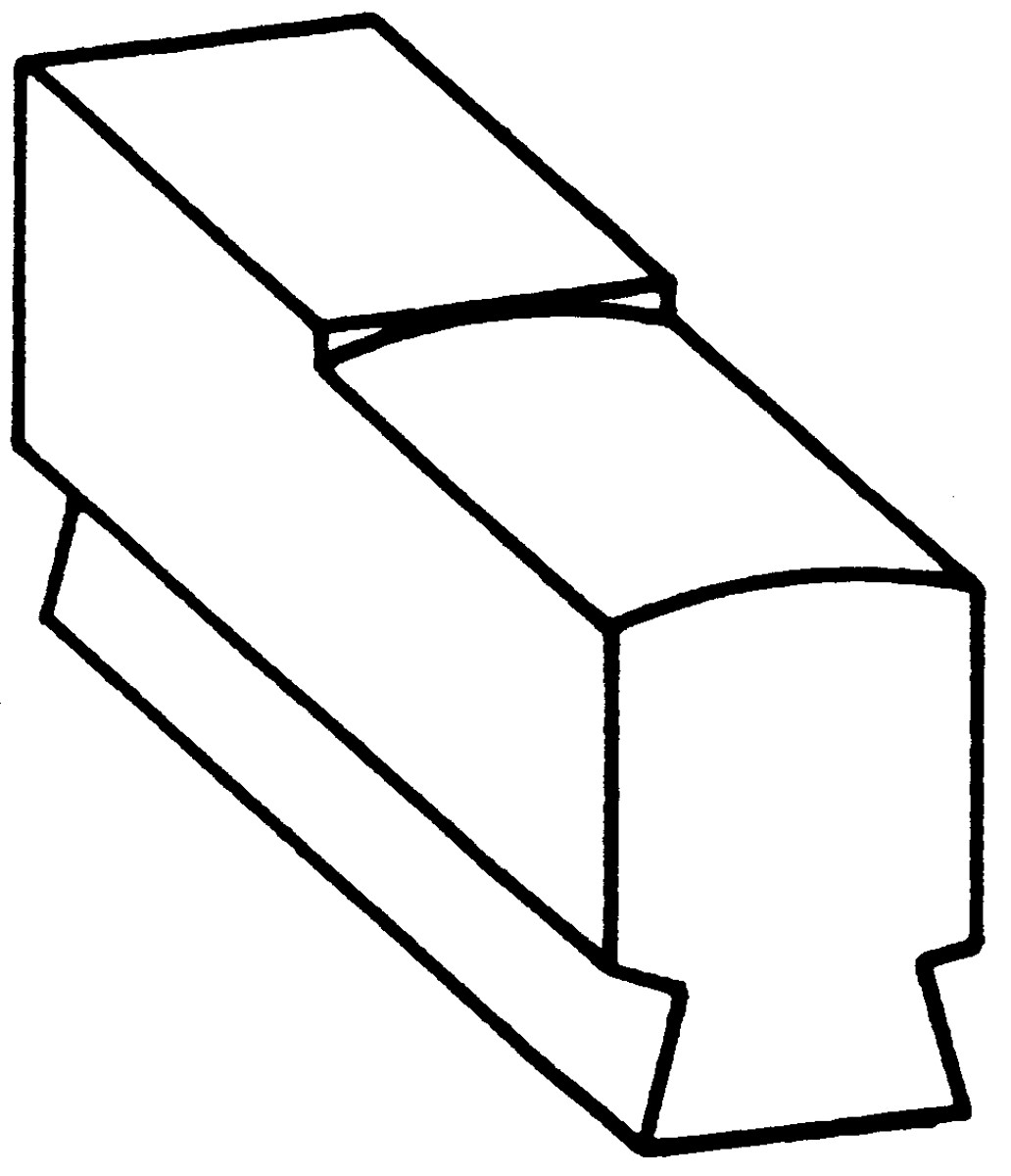 (BLOB)Recksattel flach / ballig für Kuhn-2