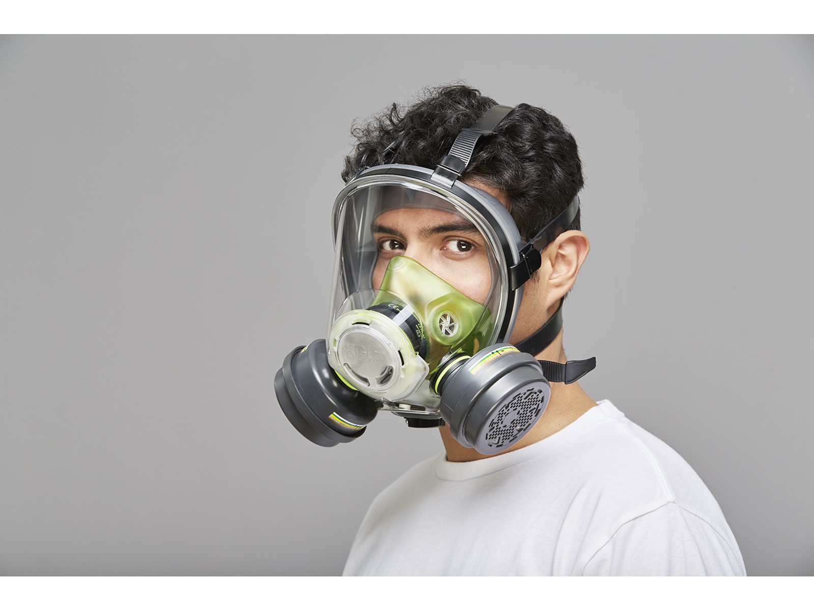 Atemschutz Vollmaske Maske & Filter (Staub+Gas)-1