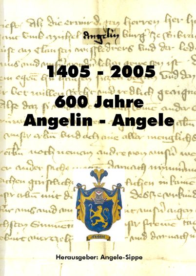 1405 - 2005 600 Jahre Angele