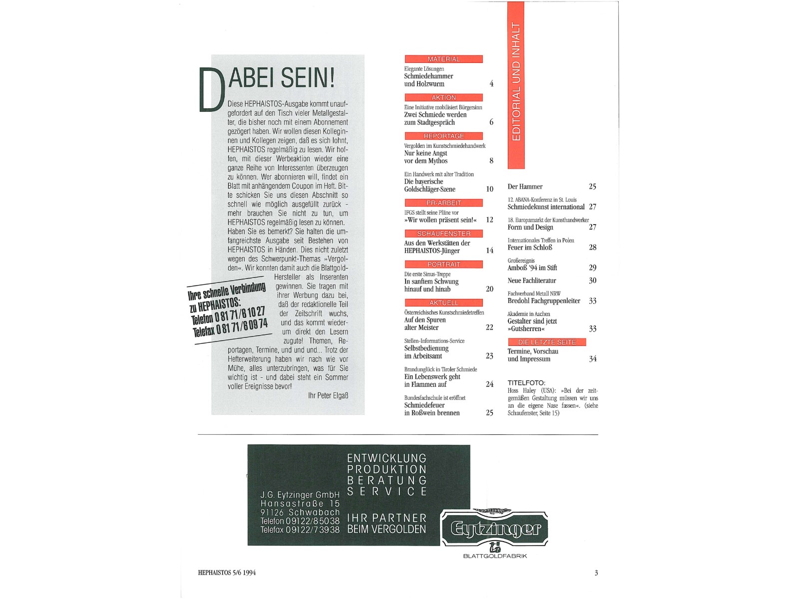 Zeitschrift HEPHAISTOS 1994, 5/6-3