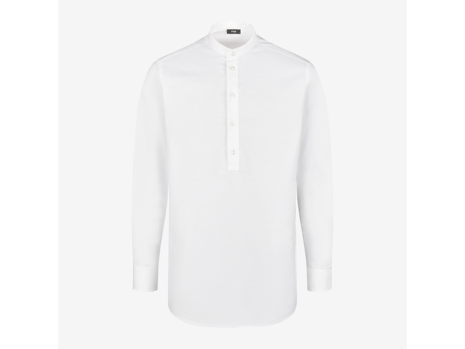 (BLOB)Chemise décontractée de forge blanc, 3XL-1