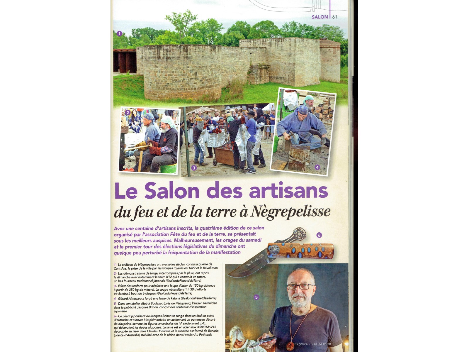 Salon des Artisans du Feu et de la Terre (F) - 28/29 Juni 2025-2