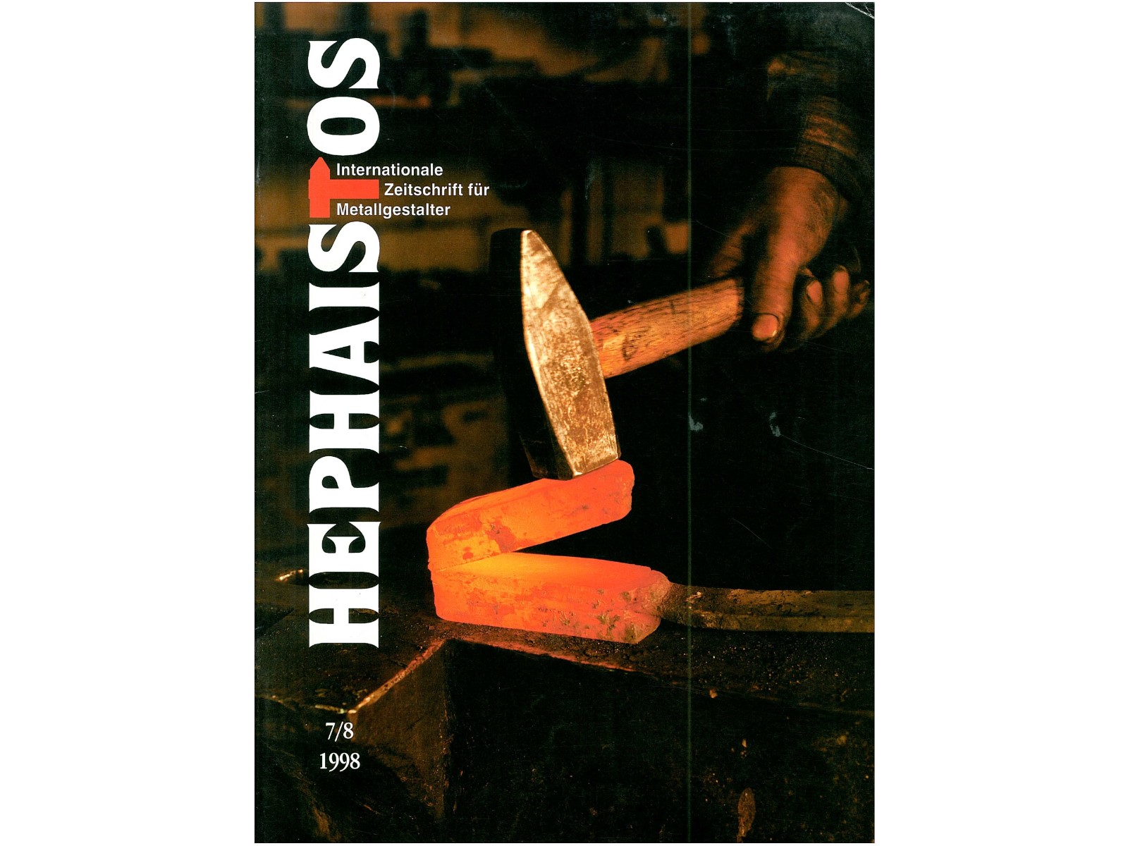 Zeitschrift HEPHAISTOS 1998, 7/8-1