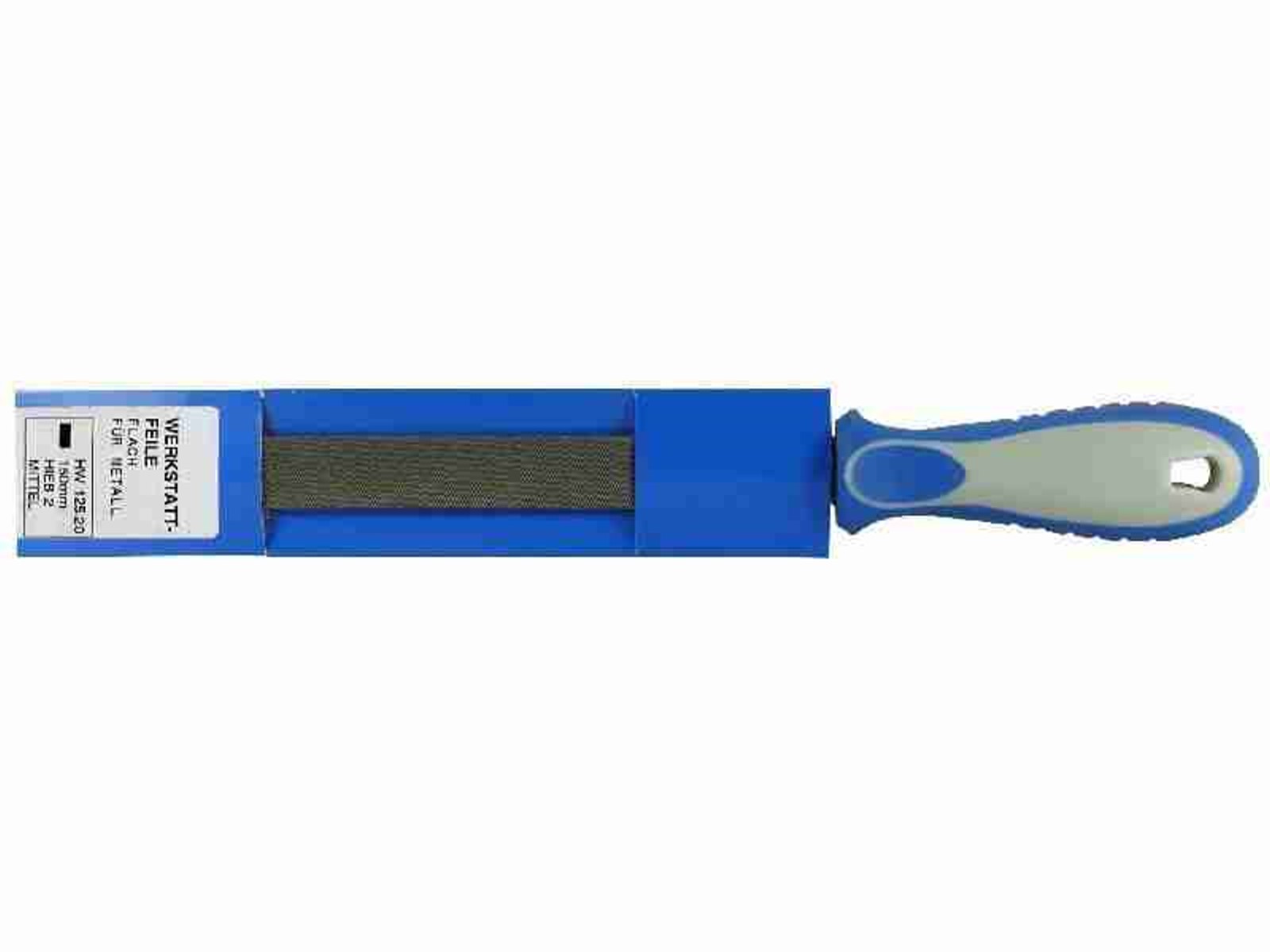 Universal Werkstattfeile flachstumpf|flat-blunt|plat-émoussé, 200 mm-1