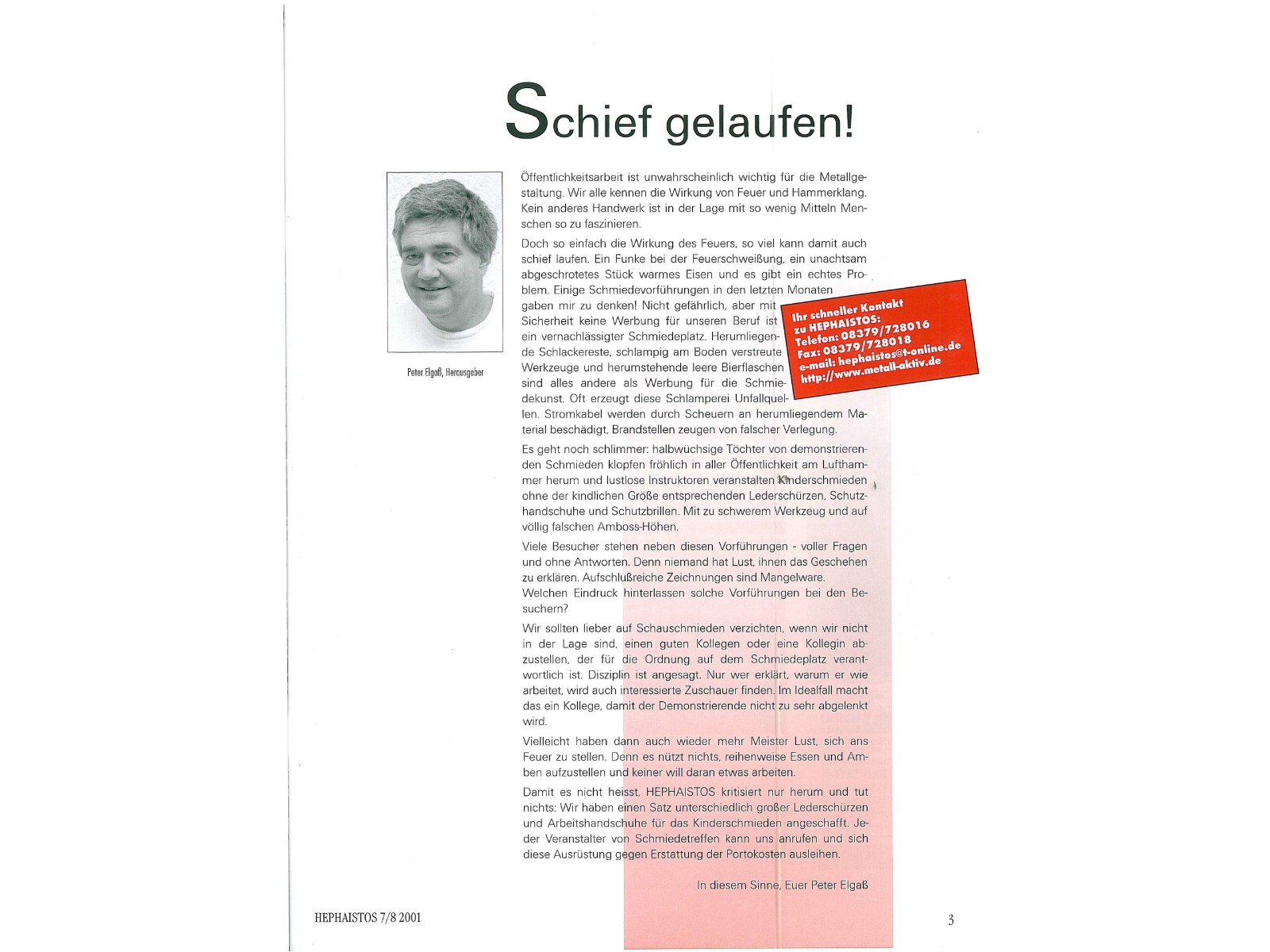 Zeitschrift HEPHAISTOS 2001, 7/8-3