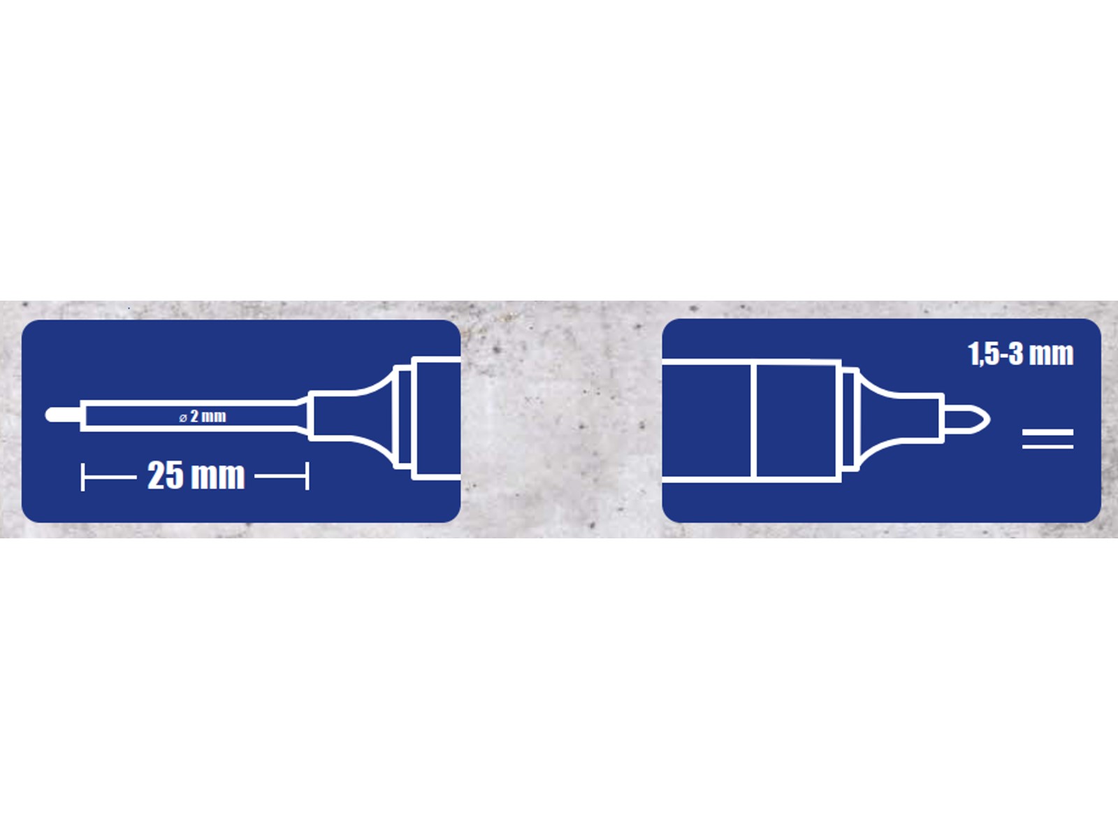 Bohrlochmarker - Duo-2 Bohrlochmarker - Duo-2