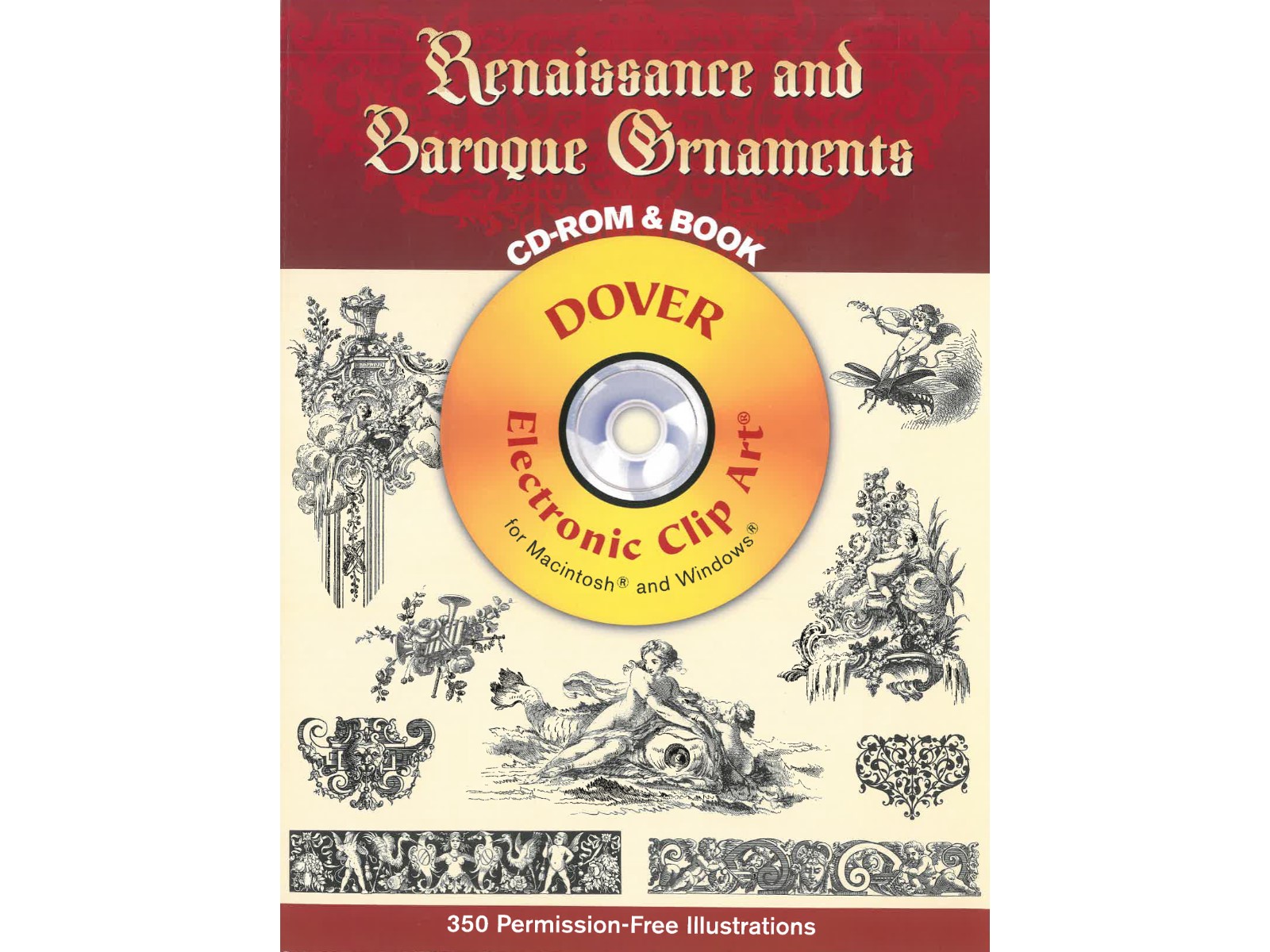 Renaissance and Baroque Ornaments - CD-Rom und Buch-1