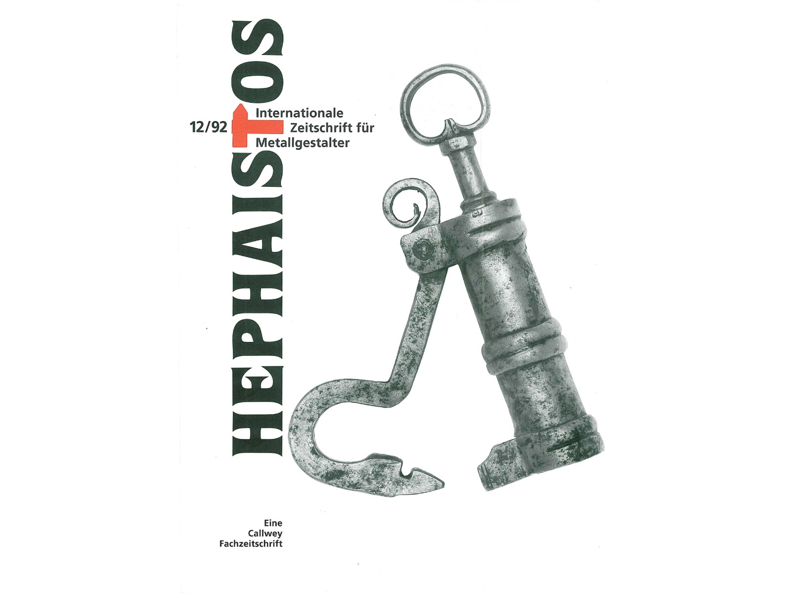 Zeitschrift HEPHAISTOS 1992, 12-1 Zeitschrift HEPHAISTOS 1992, 12-1