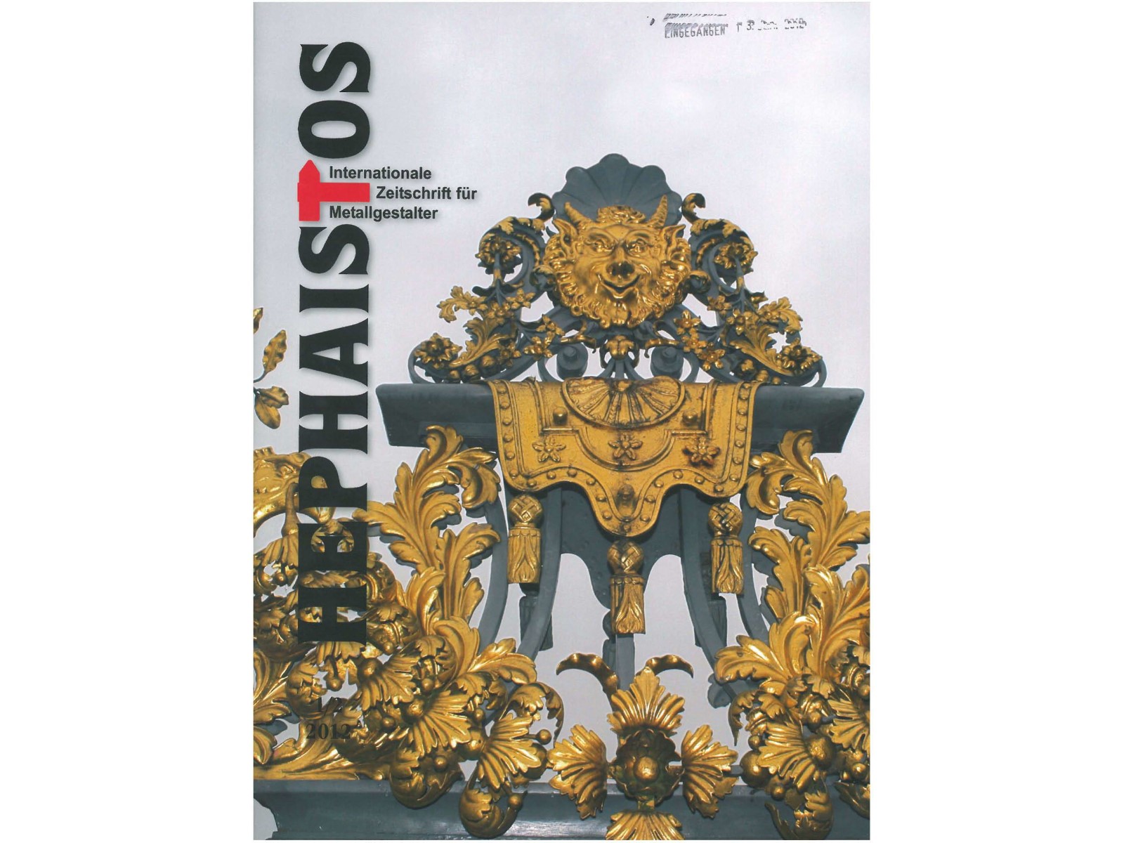 Zeitschrift HEPHAISTOS 2012, 1/2-1