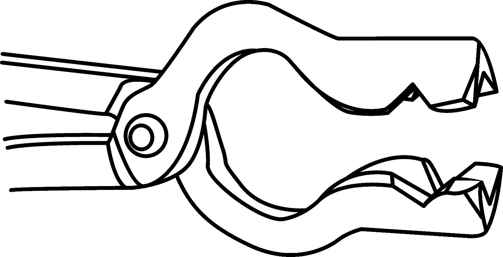 V-Zange 32 mm, TC-227-18-1 V-Zange 32 mm, TC-227-18-1