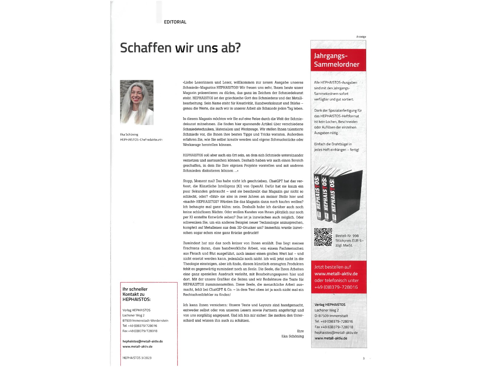 Zeitschrift HEPHAISTOS 2023, 03-3