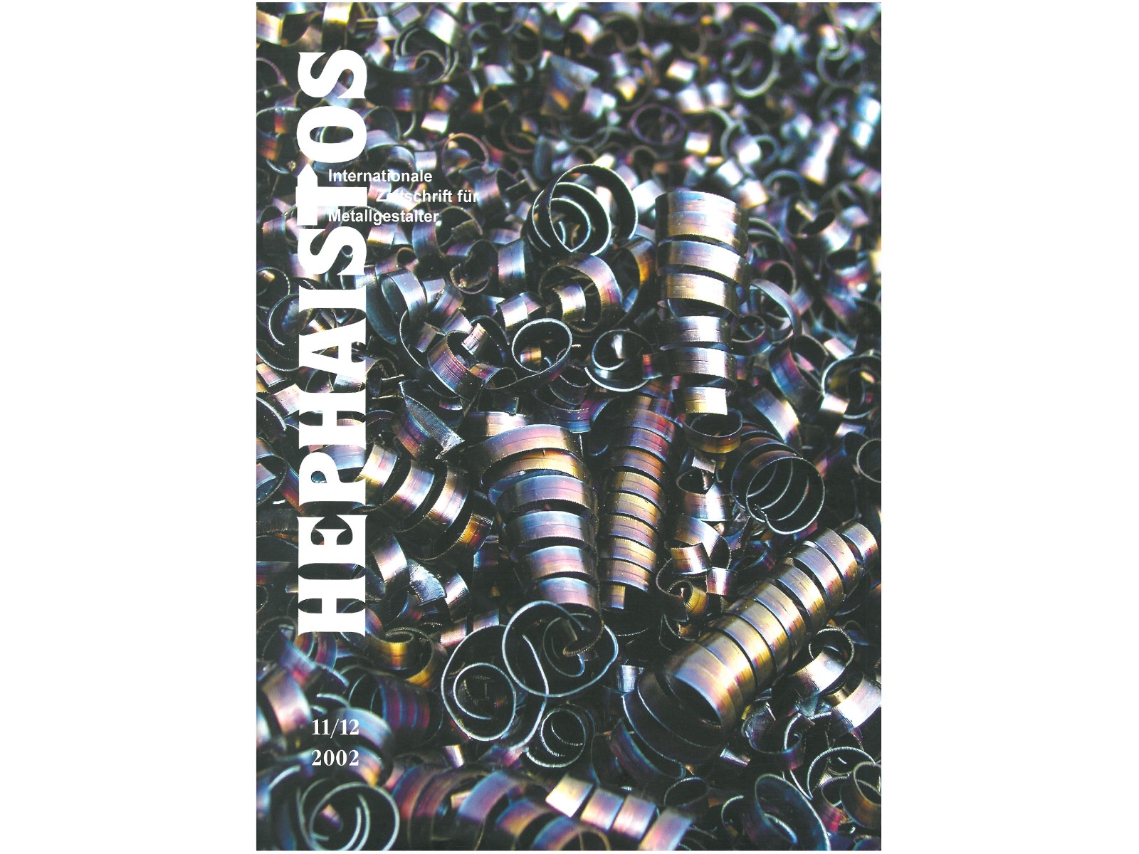 Zeitschrift HEPHAISTOS 2002, 11/12-2