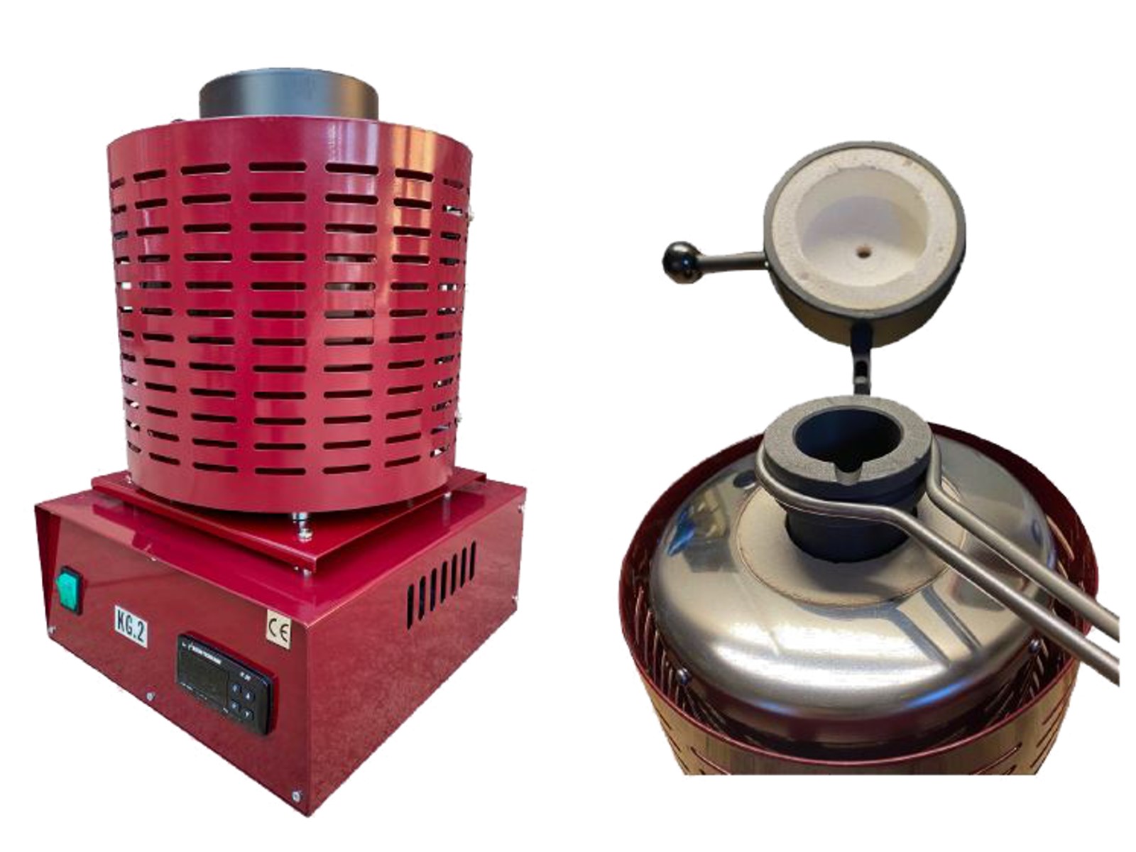 Elektrischer Tiegelofen ET 1 kg-3 Elektrischer Tiegelofen ET 1 kg-3