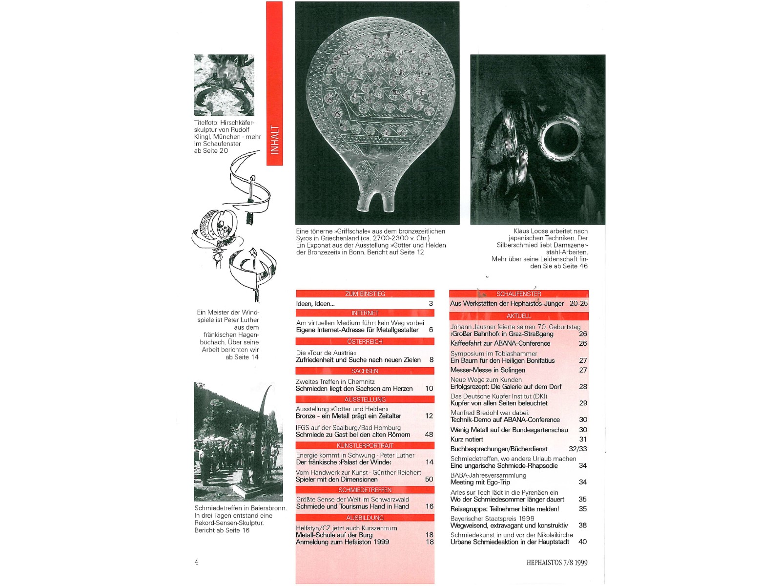 Zeitschrift HEPHAISTOS 1999, 7/8-4