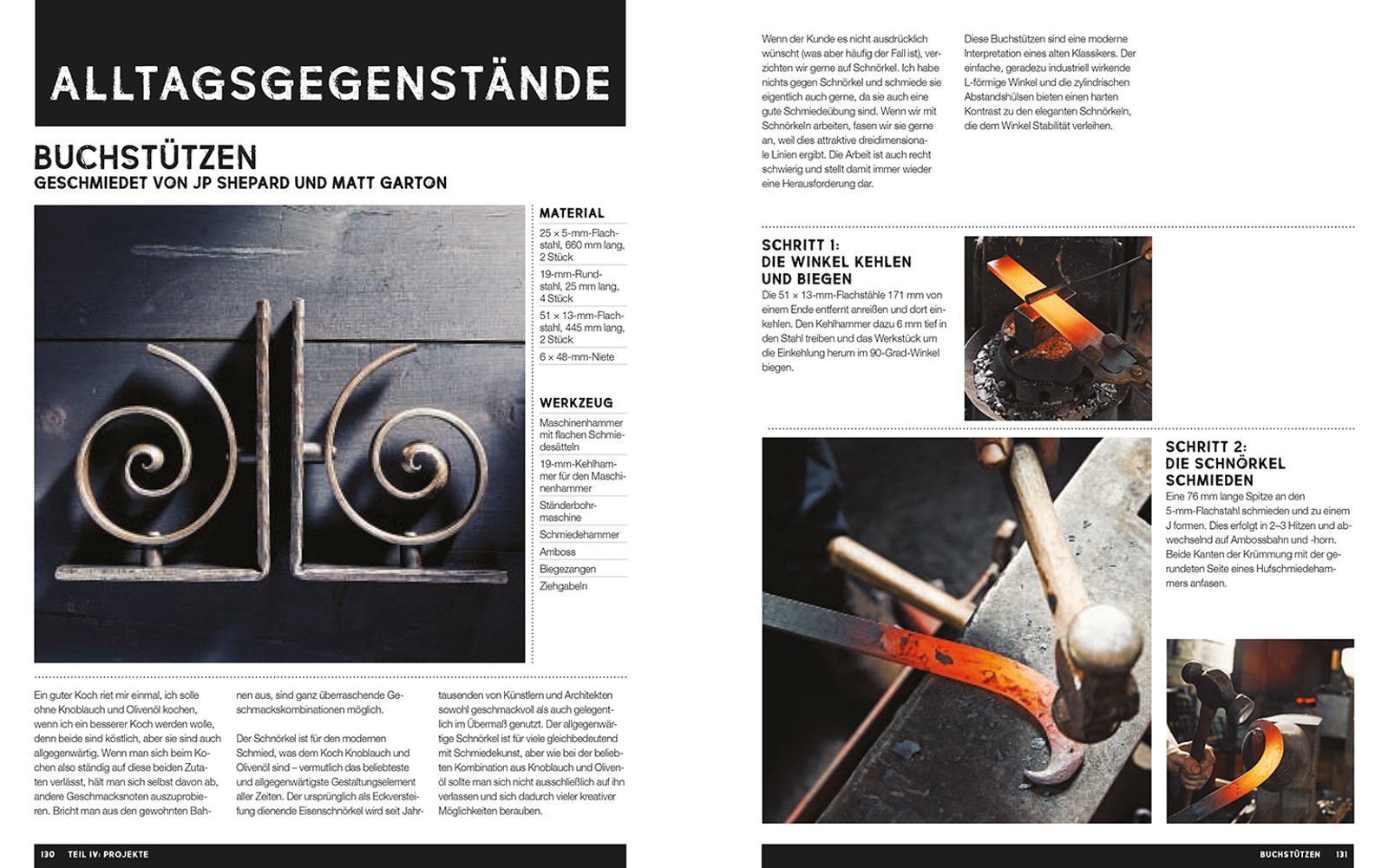 Schmieden - Techniken, Werkzeuge, Projekte-2