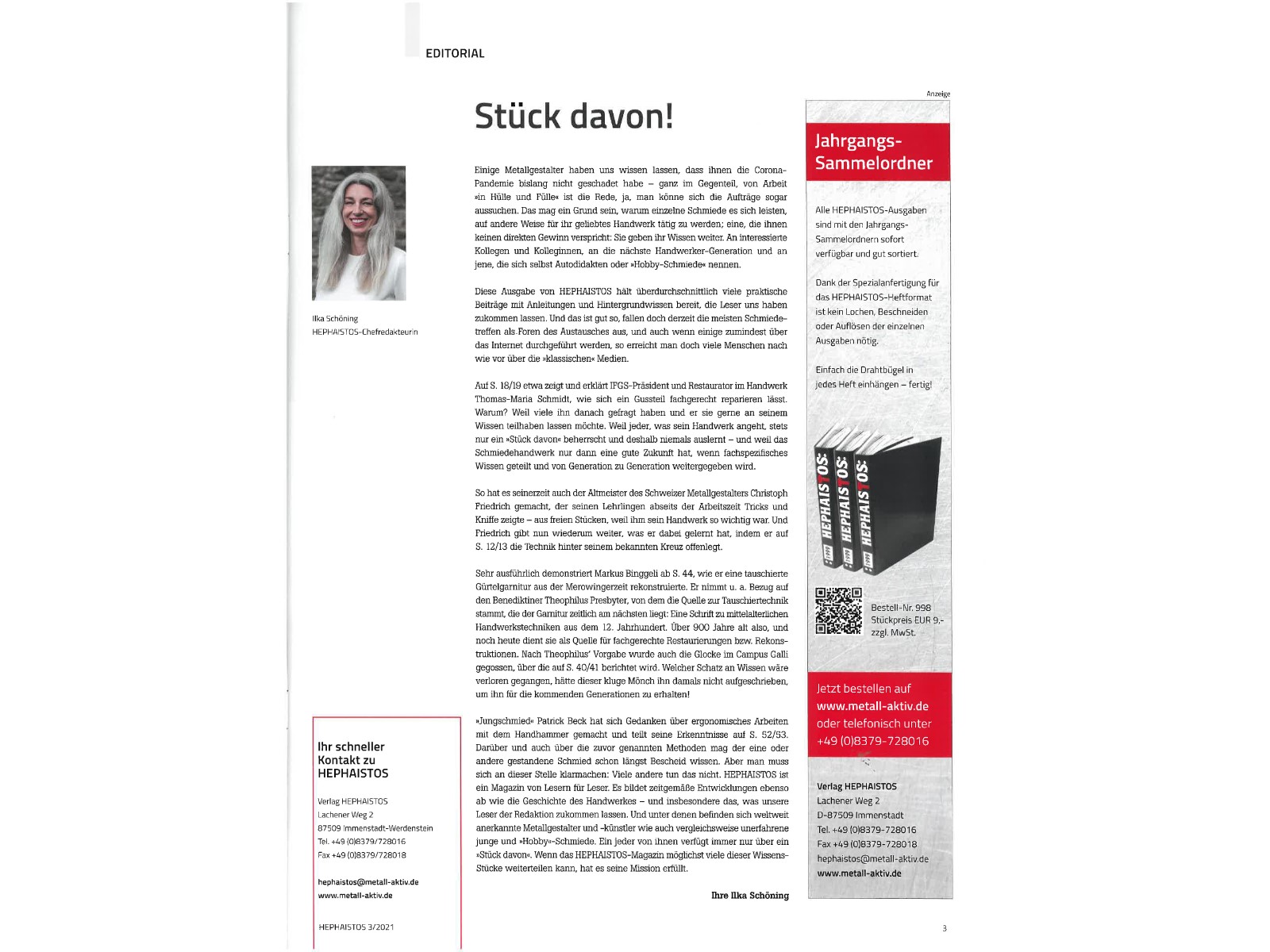 Zeitschrift HEPHAISTOS 2021, 03-3