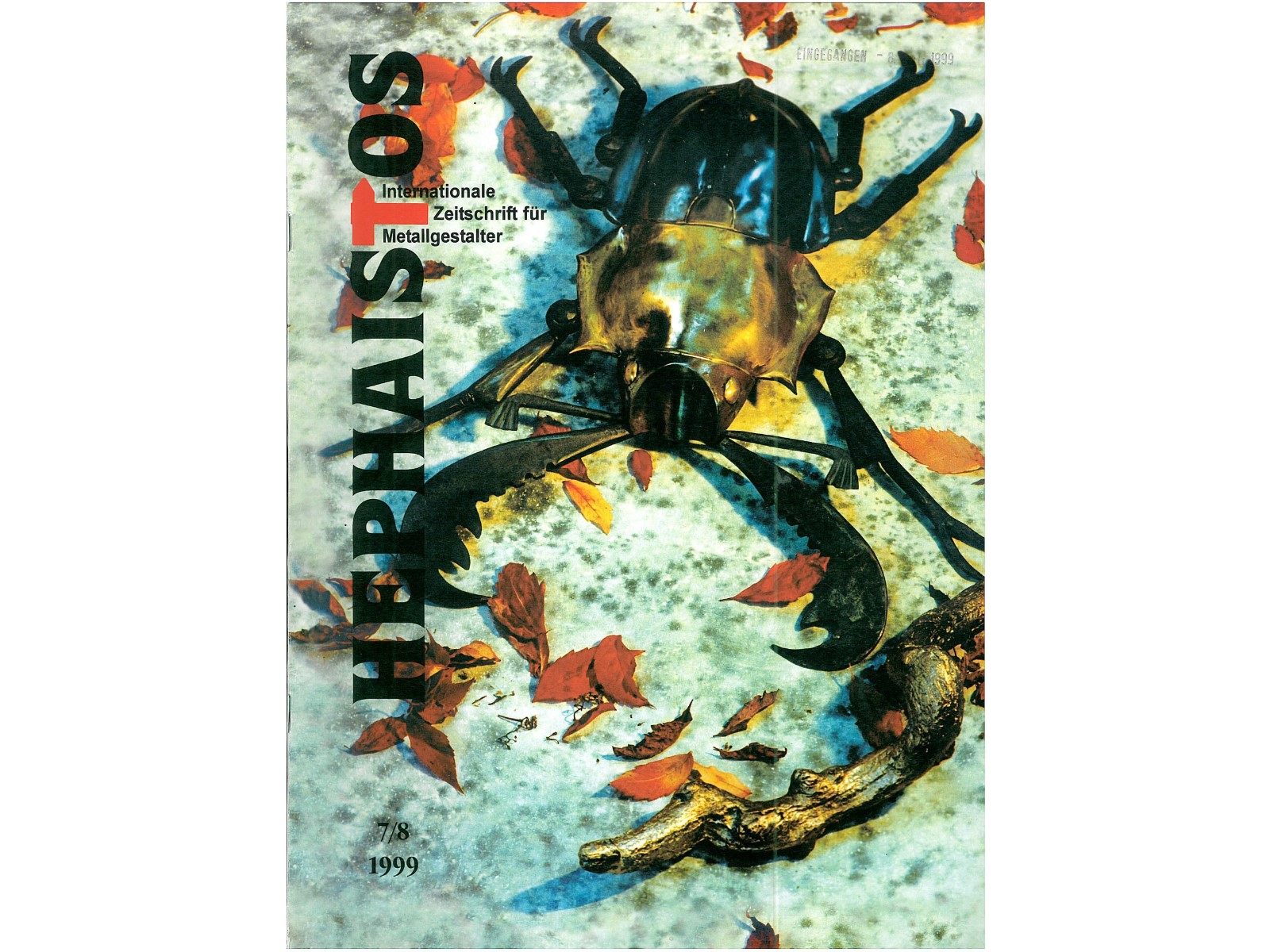 Zeitschrift HEPHAISTOS 1999, 7/8-2