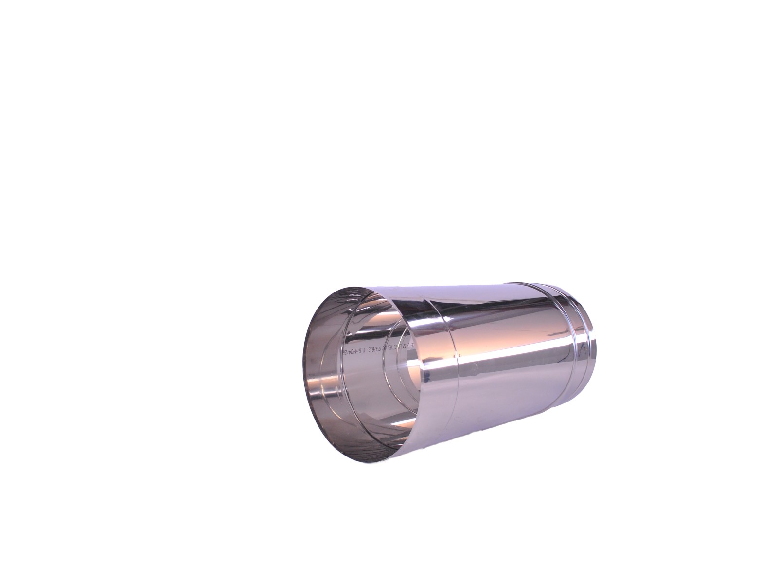 (BLOB)Smoke pipe stainless steel Ø180 mm, 0,25 m-2 (BLOB)Smoke pipe stainless steel Ø180 mm, 0,25 m-2