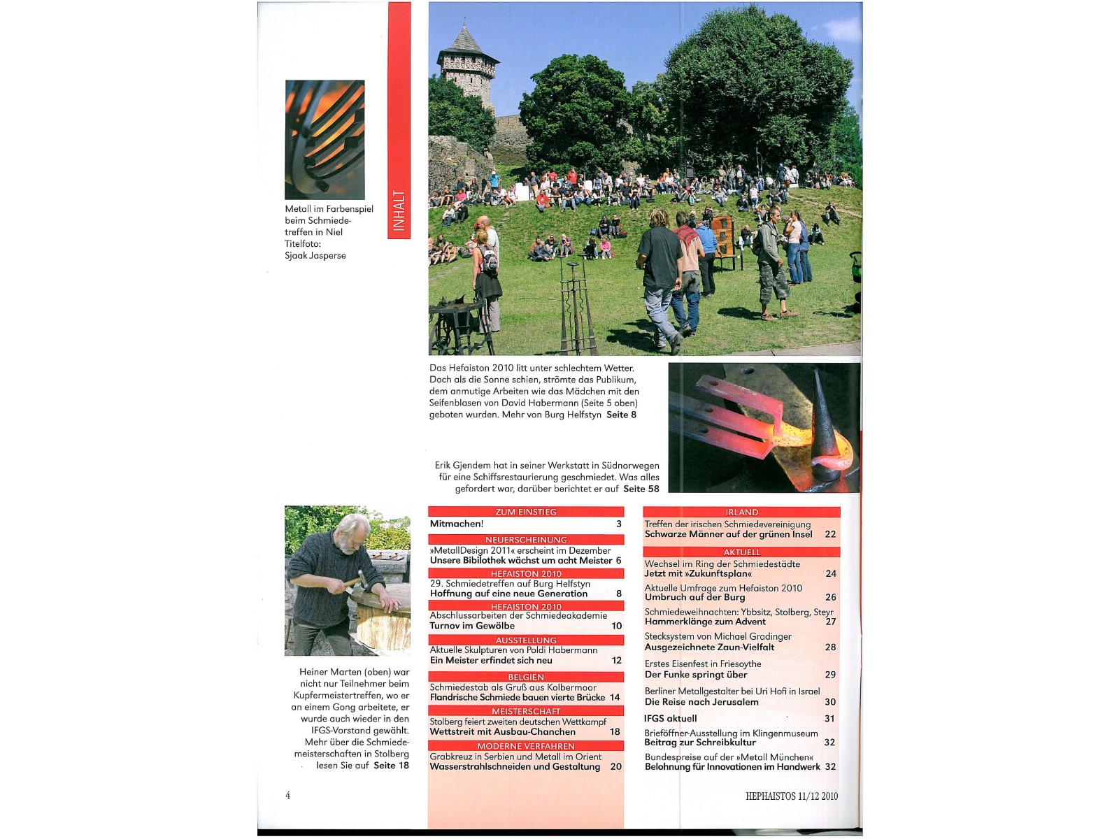 Zeitschrift HEPHAISTOS 2010, 11/12-4 Zeitschrift HEPHAISTOS 2010, 11/12-4