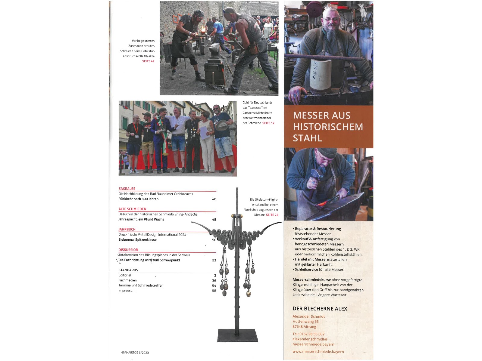 Zeitschrift HEPHAISTOS 2023, 06-5