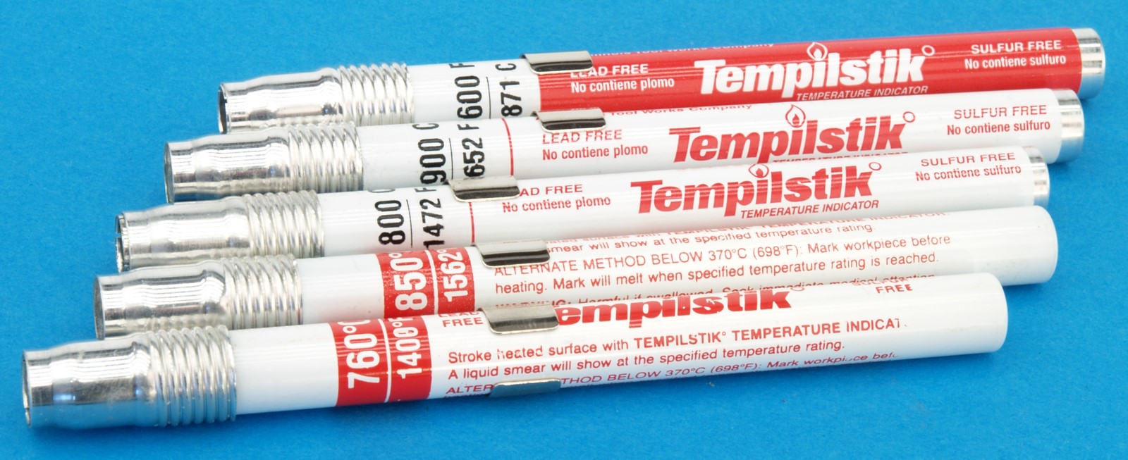 Temperaturanzeigender Stift (Set mit 5 Stk)-1 Temperaturanzeigender Stift (Set mit 5 Stk)-1