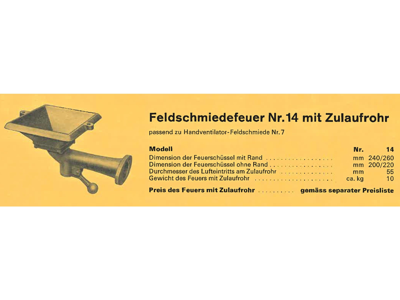 (BLOB)Field Forge Insert No. 14-1