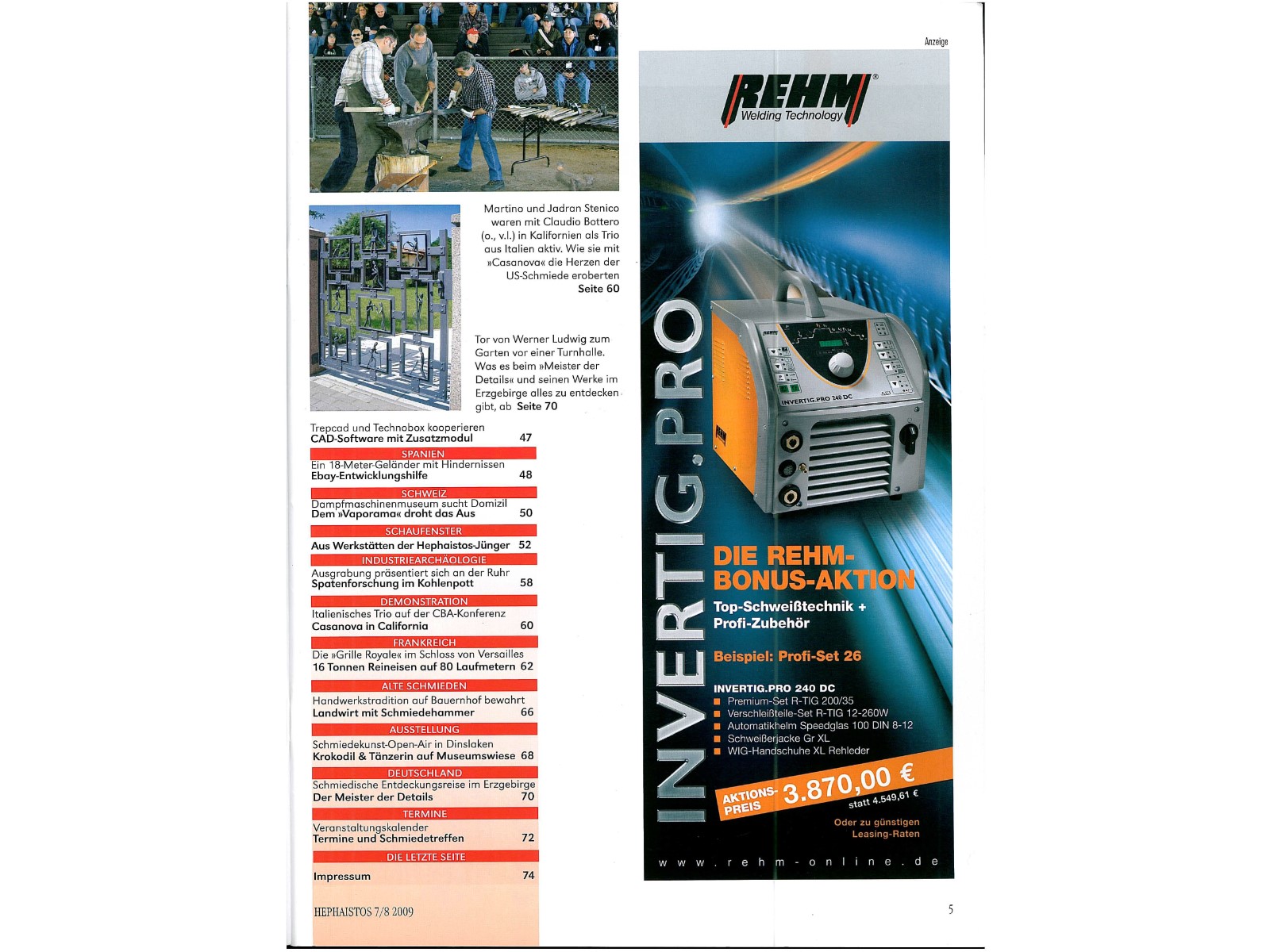 Zeitschrift HEPHAISTOS 2009, 7/8-5