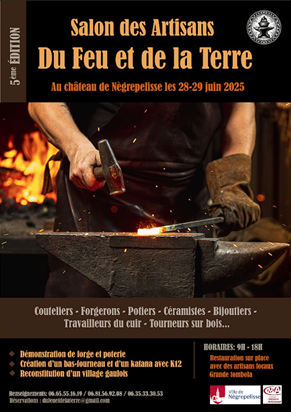 Salon des Artisans du Feu et de la Terre (F) - 28/29 Juni 2025-1