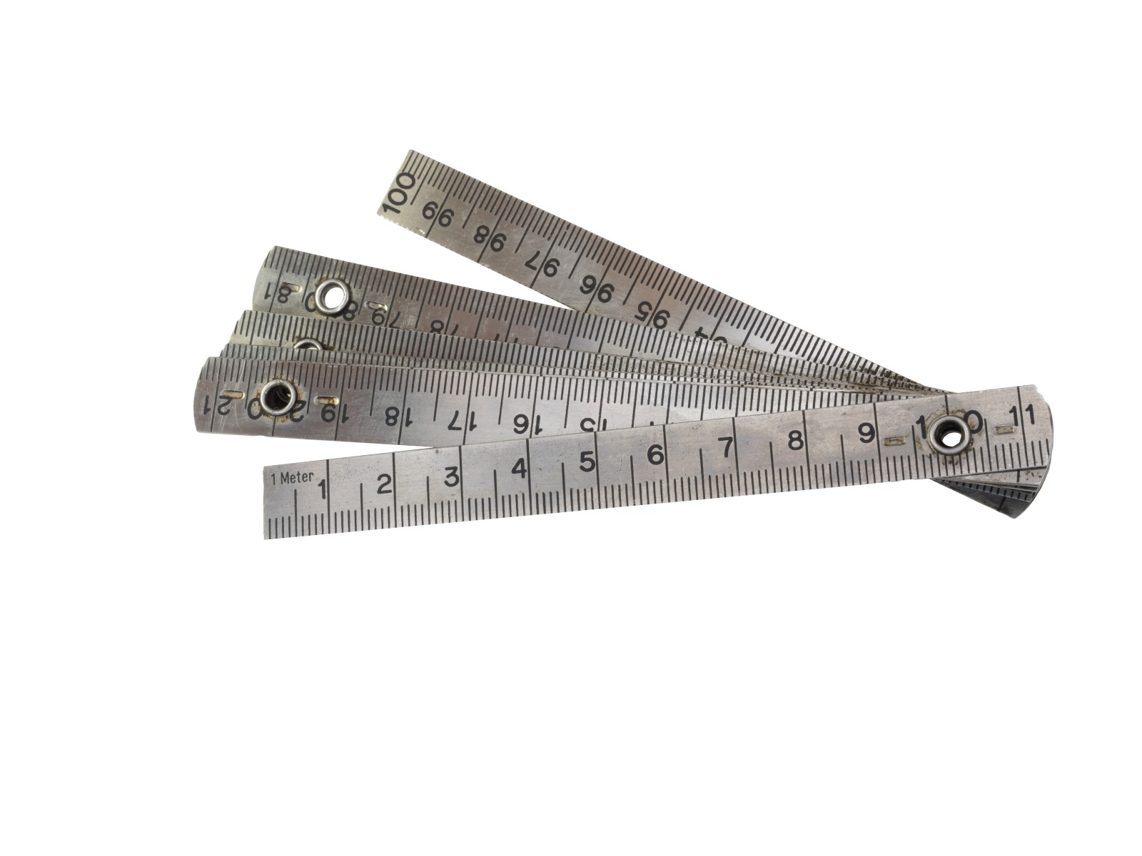 Mètre-pliant en aluminium BMI  Mètre-pliants et mètres à ruban